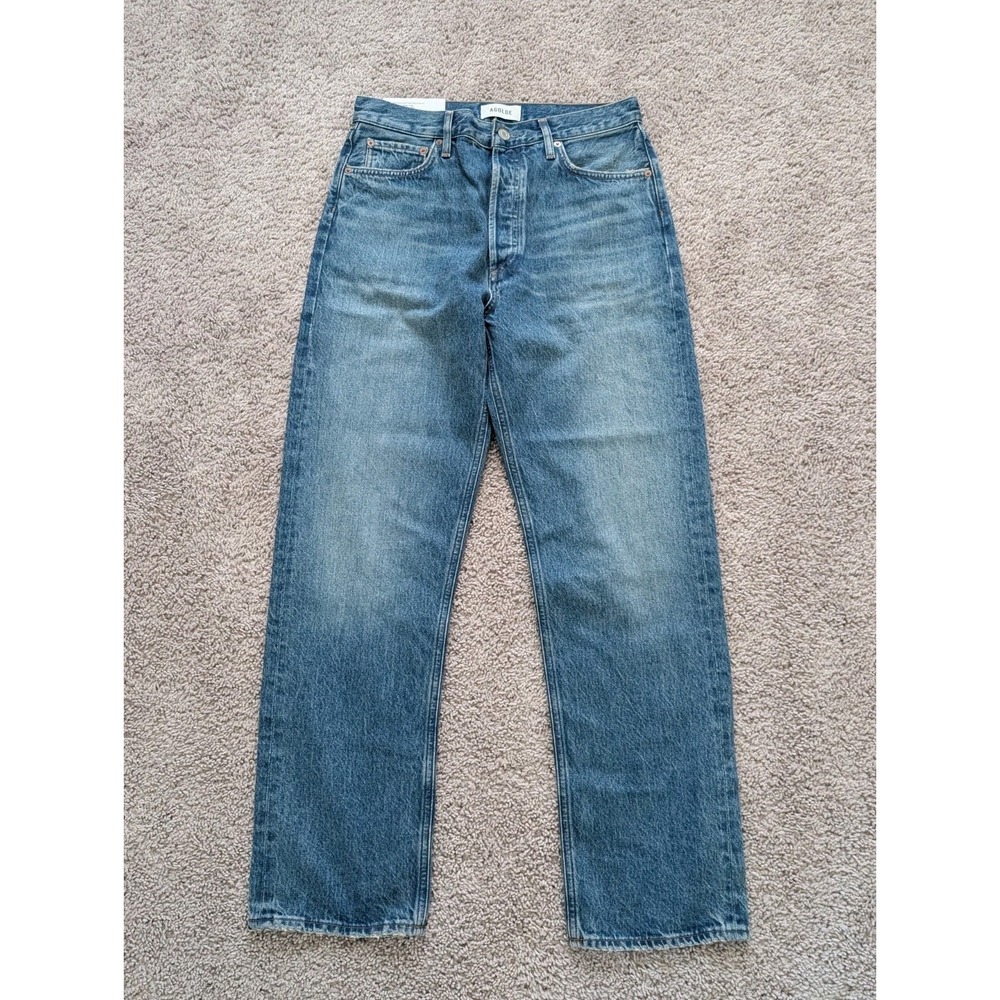NWT Agolde Jeans Womens 28 (Fits 30x29) 90s Pinch Waist High Rise Circulate Wash - Picture 2 of 16